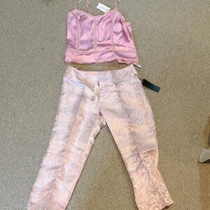 Pink Paisley Women's Pants